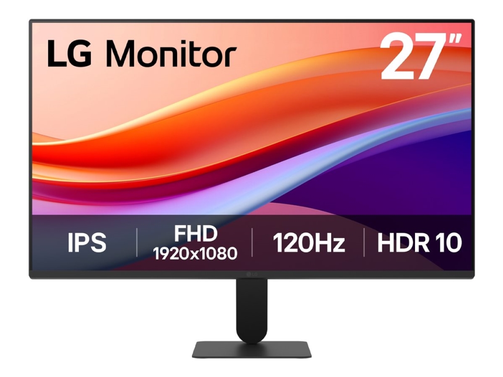 Lg 27U41ya-B | 27 &Quot | Ips | Fhd | 16:9 | 120 Hz | 5 Ms | 1920 X 1080 Pixels | 220 Cd/M² | Hdmi Ports Quantity 1 | Black