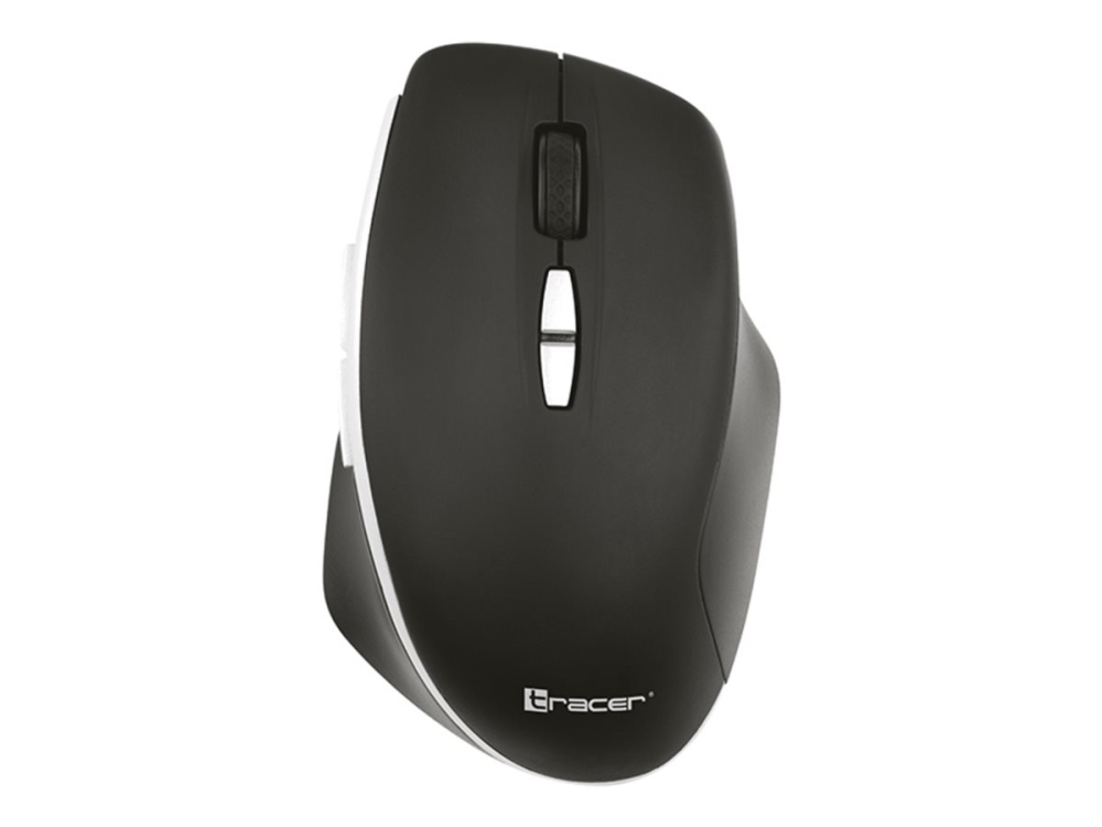 Tracer Gamezone Perfect - Mus - Stille Klik - Højrehåndet - Optisk - 8 Knapper - Trådløs - 2.4 Ghz - Trådløs Modtager (Usb) - Sort-Sølv