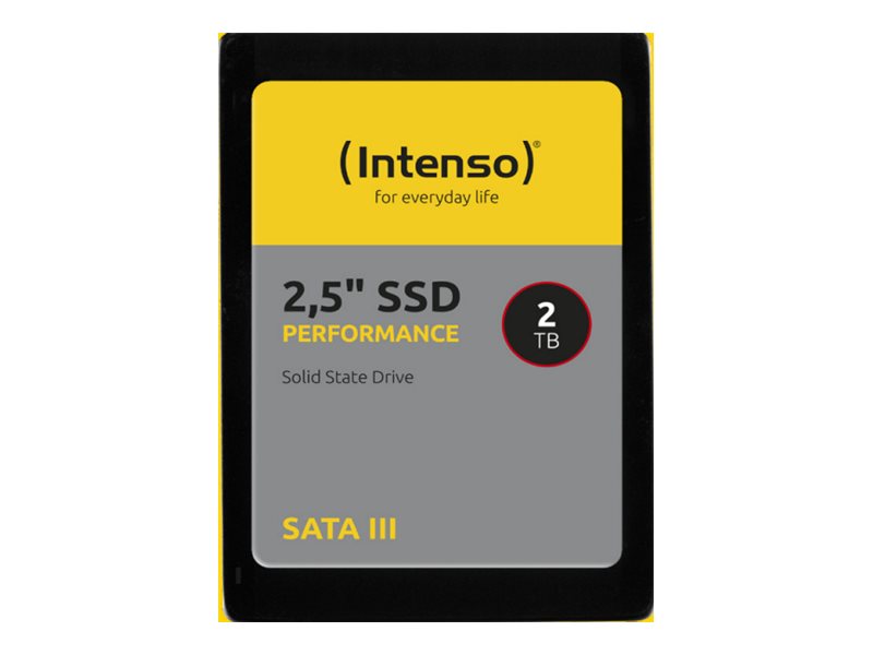 Intenso Performance 2 Tb Intern Ssd-Festplatte 2.5 Sata 6 Gb/S Retail 3814470