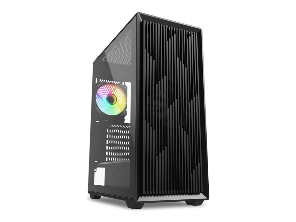 Sharkoon Vk2, Full Tower, Pc, Schwarz, Atx, Micro Atx, Mini-Atx, 16 Cm, 37,5 Cm