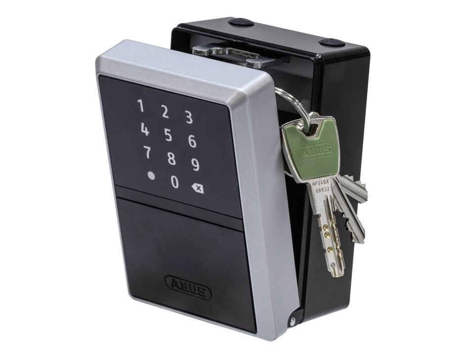 ABUS KeyGarage 787 - Nøglesikkerhedsboks - kombination, smartphone-app - smartlås - tastatur - sort, sølv
