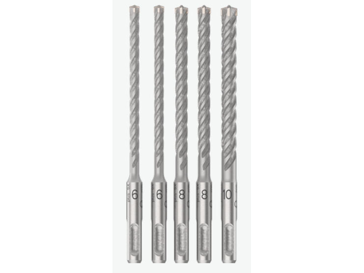 Bosch 2 608 833 911, Borehammer, Hammer drill bit, Beton, Tungsten carbide (TC), SDS-plus, Rustfrit stål