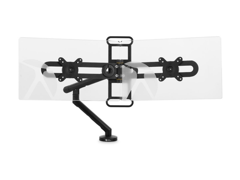 Bakkerelkhuizen Be Universal Crossbar, 8 Kg, 43,2 Cm (17"), 88,9 Cm (35"), 100 X 100 Mm, Höhenverstellung, Schwarz