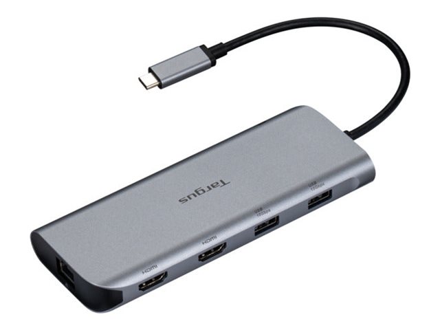 Usb-C Dsppt Alt Mode Dual 4K Hdmi Multi-Port Dock W/100W Pass