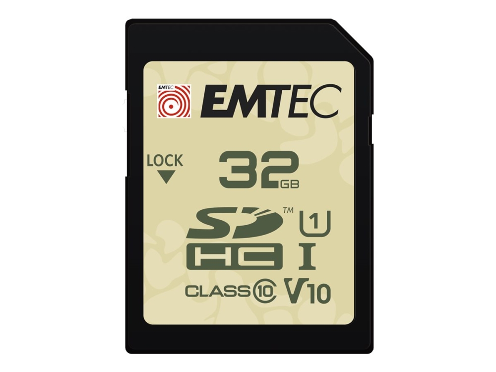 Emtec Outdoor - Flashhukommelseskort - 32 Gb - Video Klasse V10 / Uhs-I U1 / Klasse10 - Microsdhc Uhs-I