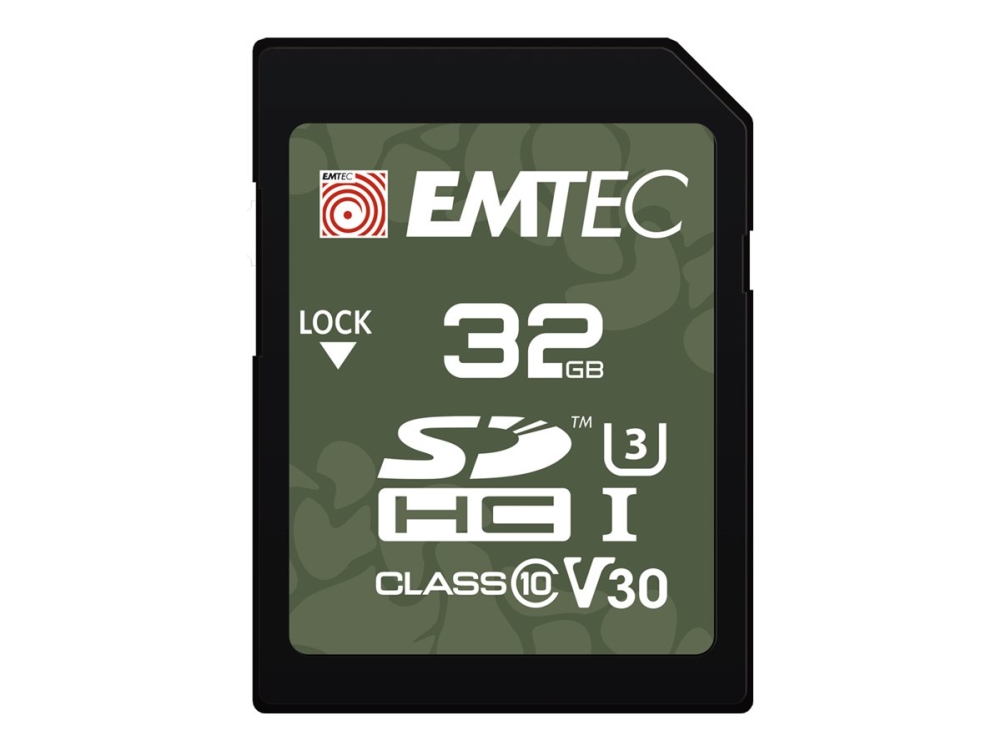 Emtec Outdoor - Flashhukommelseskort - 32 Gb - Video Class V30 / Uhs-I U3 / Class10 - Microsdhc Uhs-I