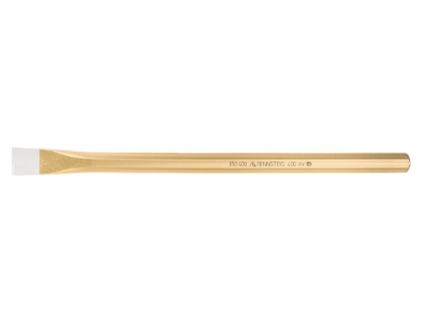 Rennsteig 350 400 1, Murermejsel, Flad Mejsel, Stål, 400 Mm, 20 Mm, 1 Kg