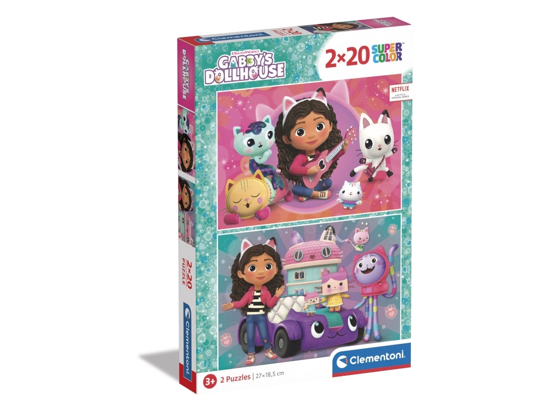 Clementoni Gabby''s Dollhouse, 20 Stück(E), 3 Jahr(E)