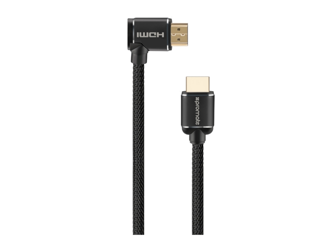 Promate Prolink4k1-500, 5 M, Hdmi Type A (Standard), Hdmi Type A (Standard), 3D, Sort