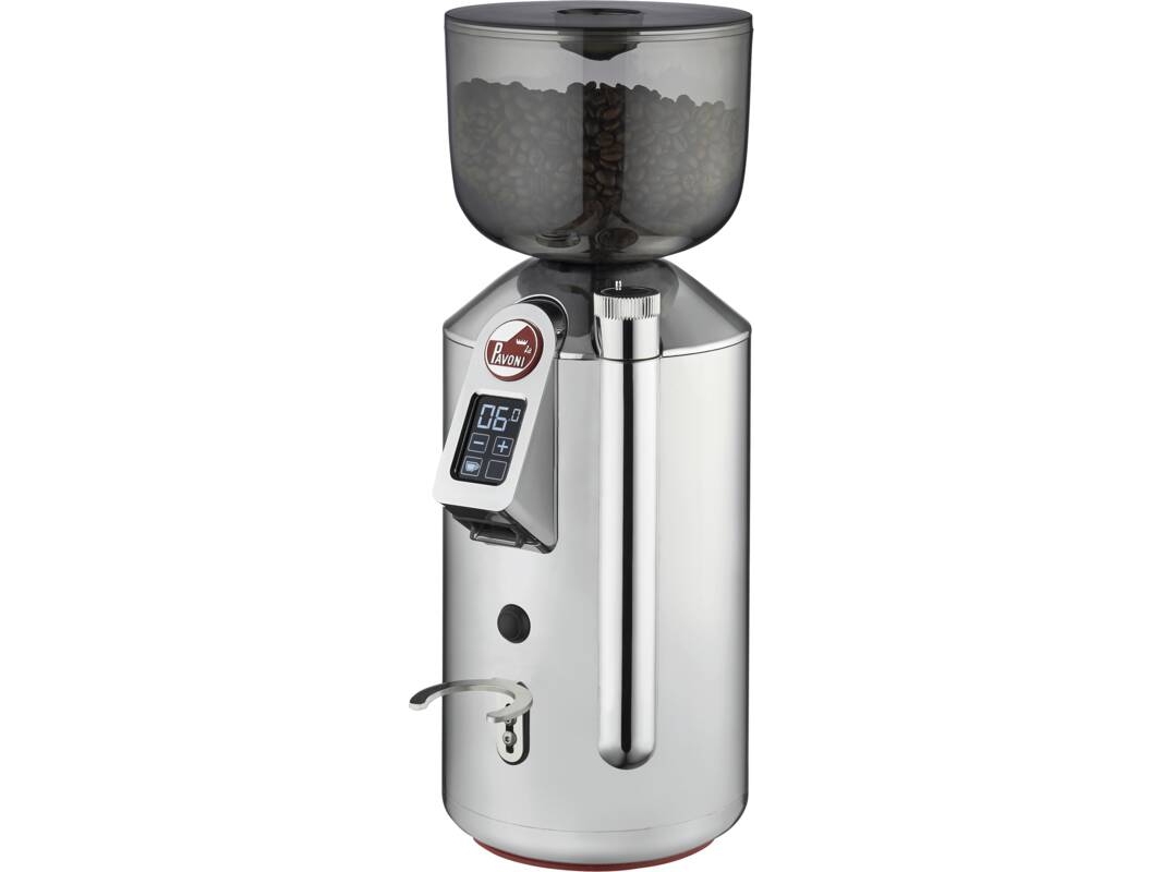 la Pavoni Il Cilindro, Kaffekvarn, 500 g, Platt malning, Stål, 1350 RPM, Gjuten aluminium