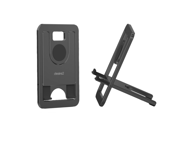 Desire2 D2pfoldgy, Handy/Smartphone, Passive Halterung, Tisch/Bank, Schwarz