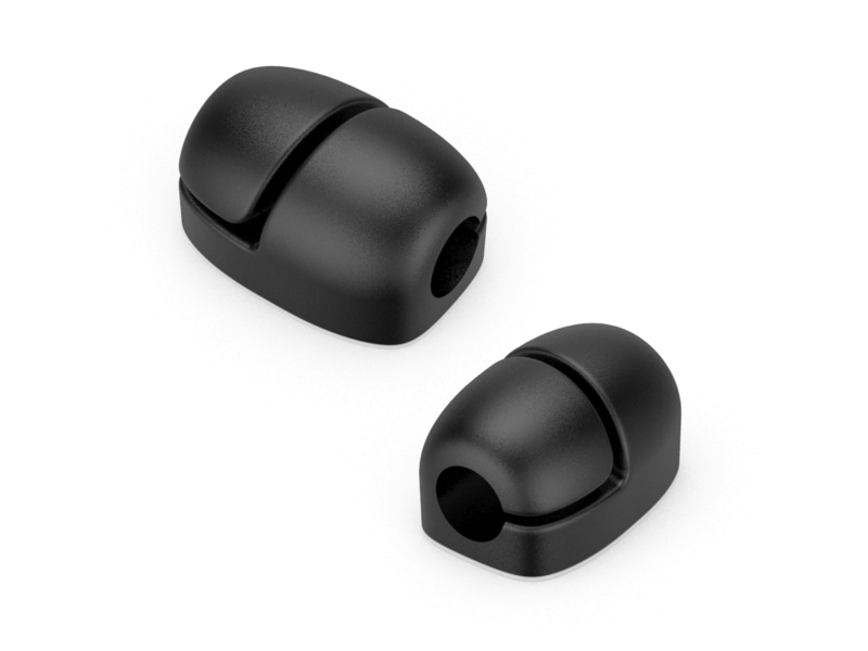 Desire2 D2CNUG10BK, Kabelklämma, Bord, Svart | Datorer & Surfplattor - Bärbara tillbehör - Övriga tillbehör | GameStuff