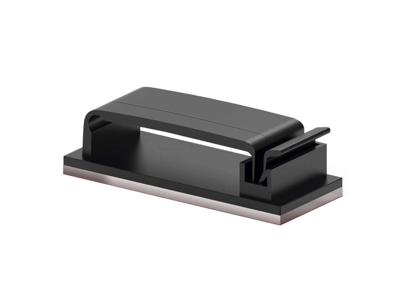 Desire2 Enfold Cable Clips Black 40-pack
