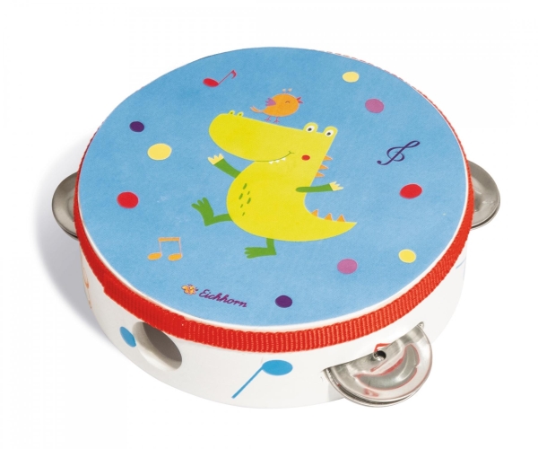 Eichhorn Music Tambourine, 1 År, Flerfarvet