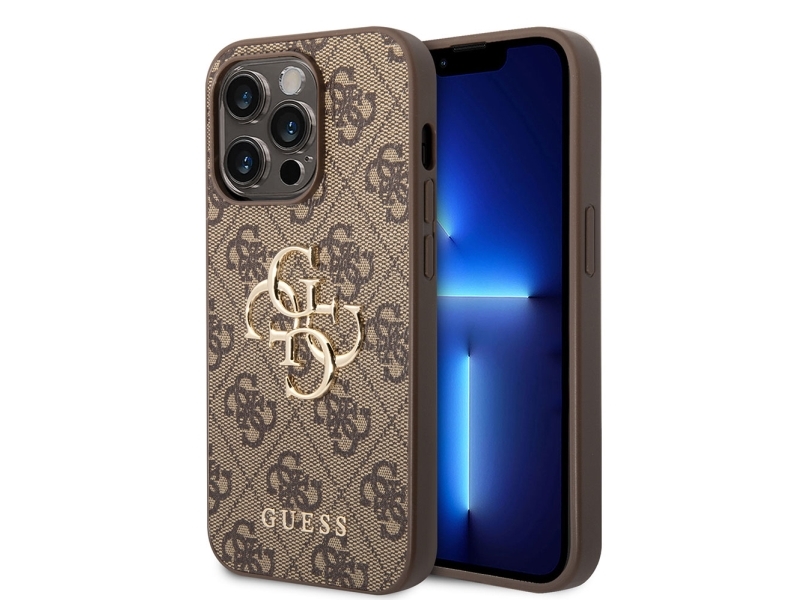 Guess , Cover, Apple, Apple Iphone 15 Pro Max, 17 Cm (6.7"), Brun
