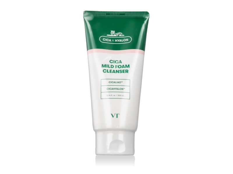 Vt Cosmetics Cica Mild Foam Cleanser Gesichtsreiniger 300Ml