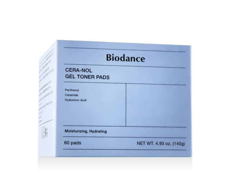 Biodance Cera-nol Gel Toner Pads 60 pcs | Ansiktsrengöring | GameStuff