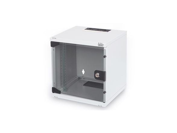 Glass Front Door For 10" 6U Soho Wall M. Cab.