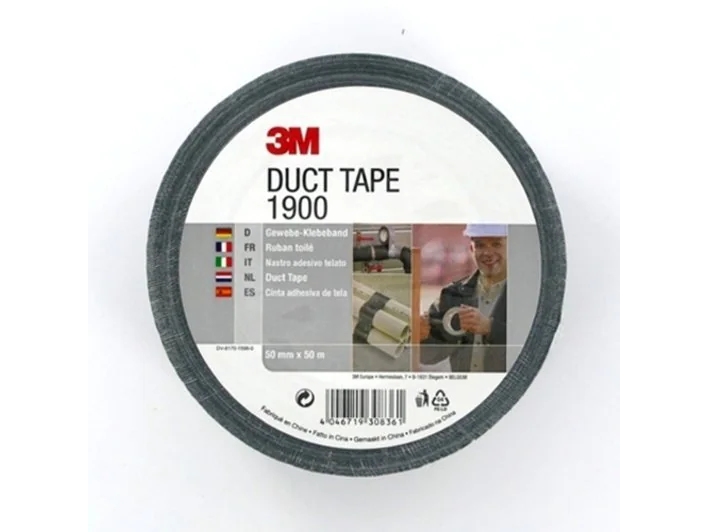 3M 7000071798, Sort, Bundtning, Styrkende, Stof, 15%, 93 °C, 50 m