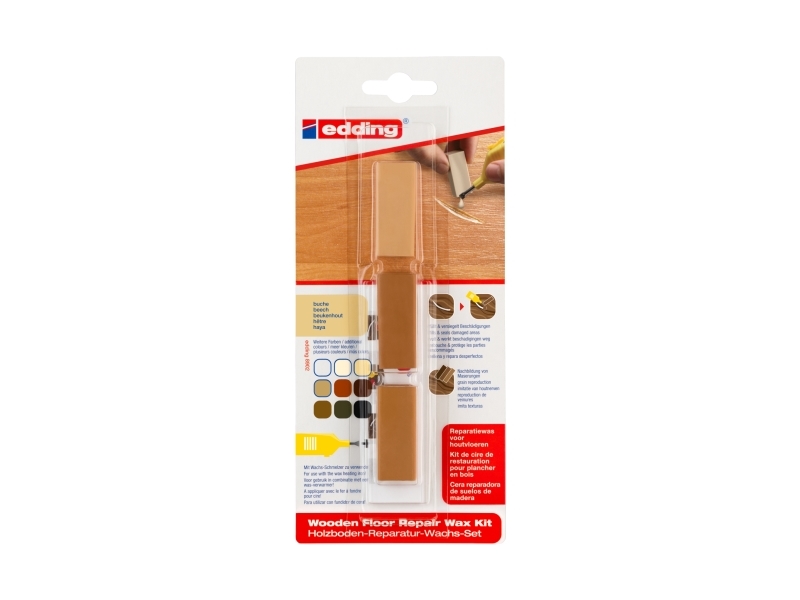 Edding 8902, Møbler Reparation Farveblyant, Voks, Beige, 90 Mm, 15 Mm, 3 Stk