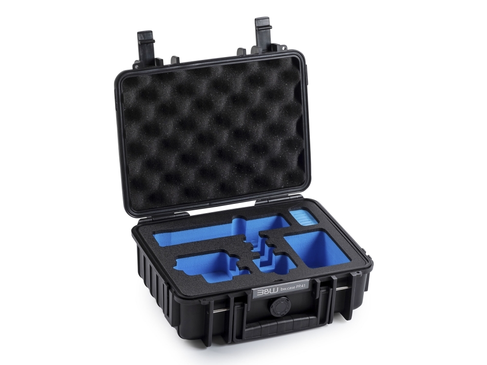 B&W Cases Pp.41.Gopro13, Hard-Case, Schwarz, Polypropylen (Pp), Schaum, Einfarbig, 4100 L