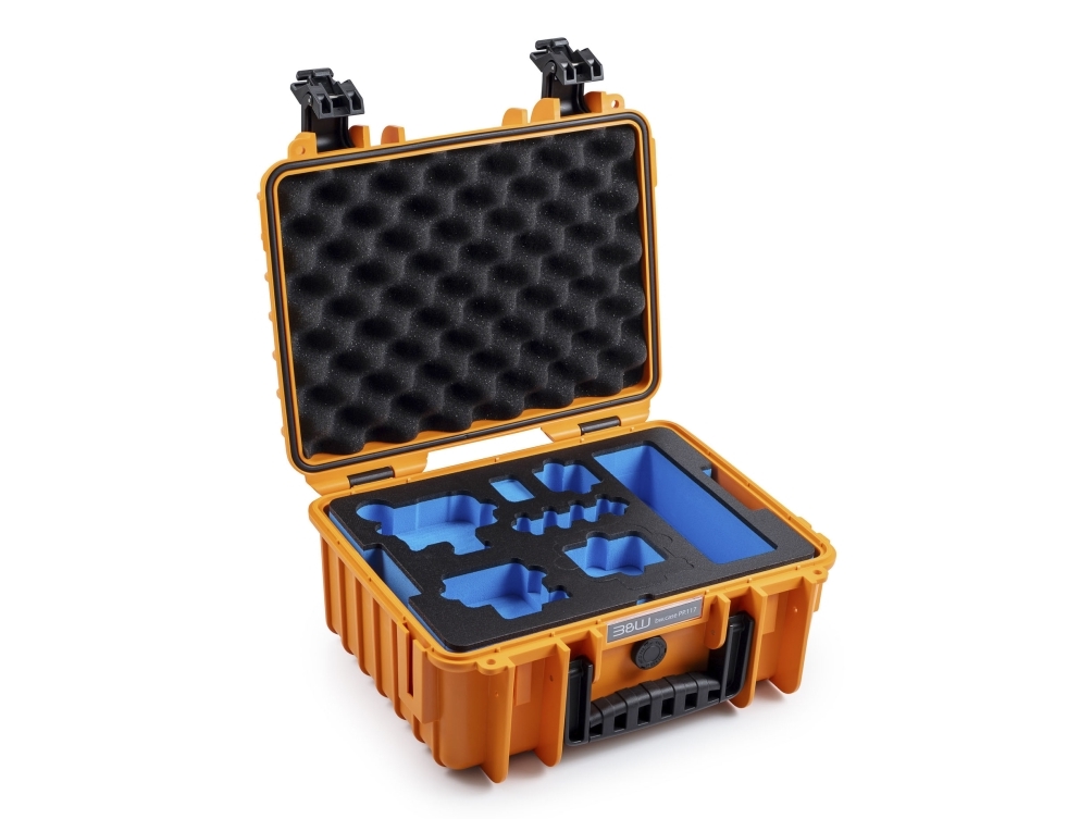 B&W Cases Pp.117.Gopro13, Hard-Case, Orange, Schaum, Polypropylen (Pp), Einfarbig, 11,7 L, -30 - 80 °C