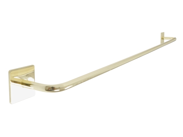 Self-Adhesive Towel Rail , 64,8 X 4,8 Cm. Gold Look Selvklæbende Håndklædestang, 64,8 X 4,8 Cm. Messing Look