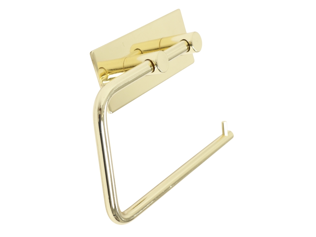 Självhäftande hållare för toalettpapper 15,5 x 10,5 cm “gold look” | VVS Artiklar - Badrum - Badrum tillbehör | GameStuff