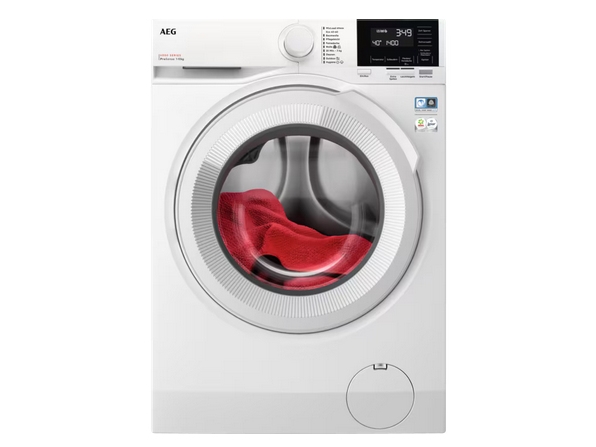 AEG Series 6000 LR6F60400, Edestä täytettävä, 10 kg, B, 76 dB, 1351 RPM, A