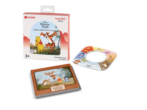 Tonies Play spil til Toniebox 2 Play M - Disney: Winnie the Pooh - Tigerdyrets store rod