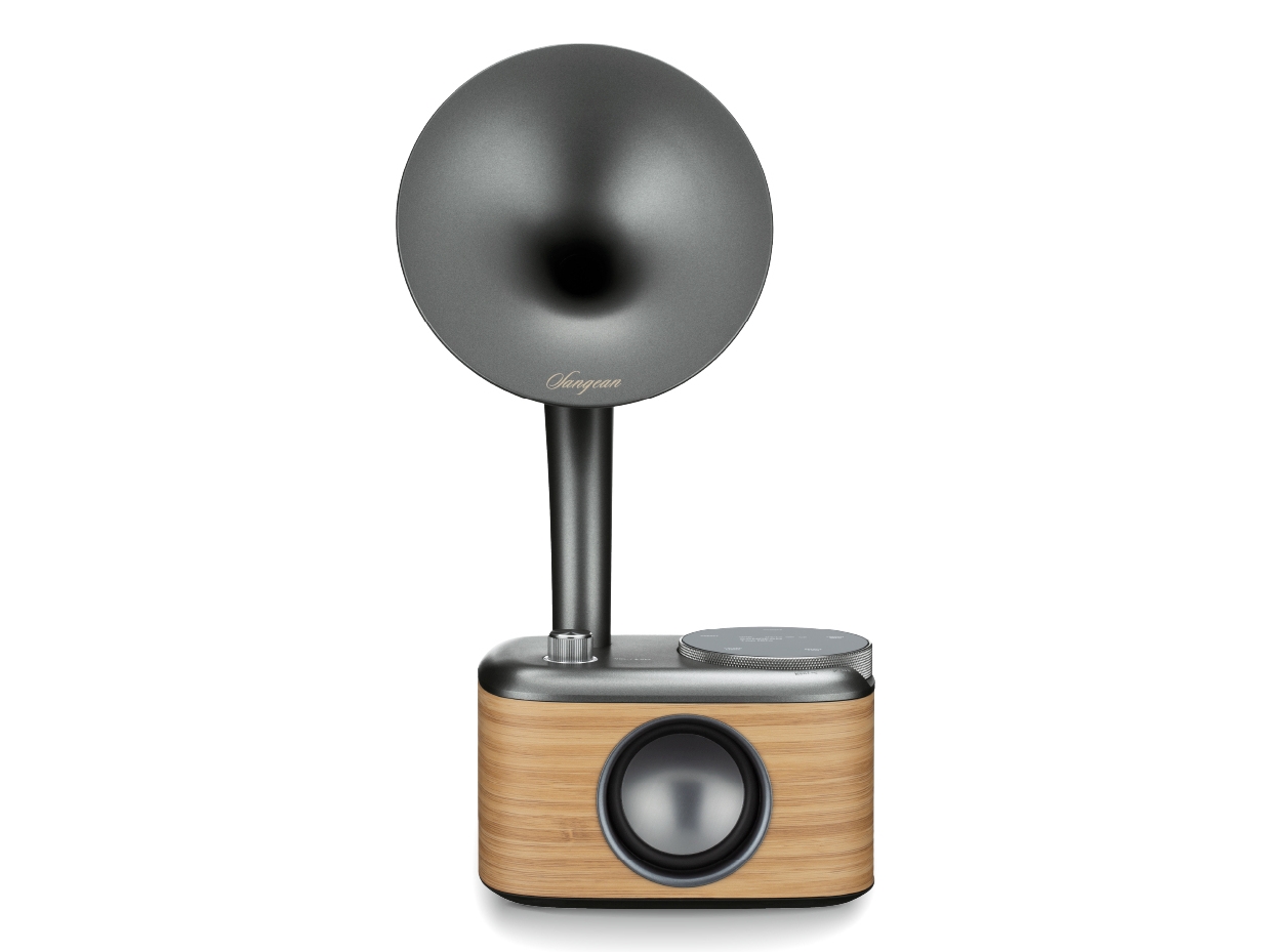 Sangean Cp-100D, Bærbar, Digital, Dab+, Fm, 4 Ohm (O), 5,08 Cm (2"), Grå, Træ