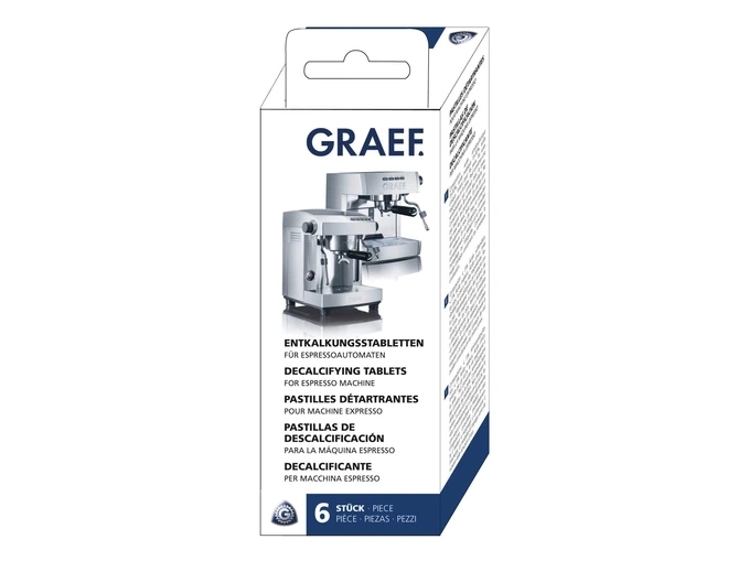 Graef 145618, 6 kpl, 125 mm, 52 mm, 40 mm, 74 g, rasia, laatikko