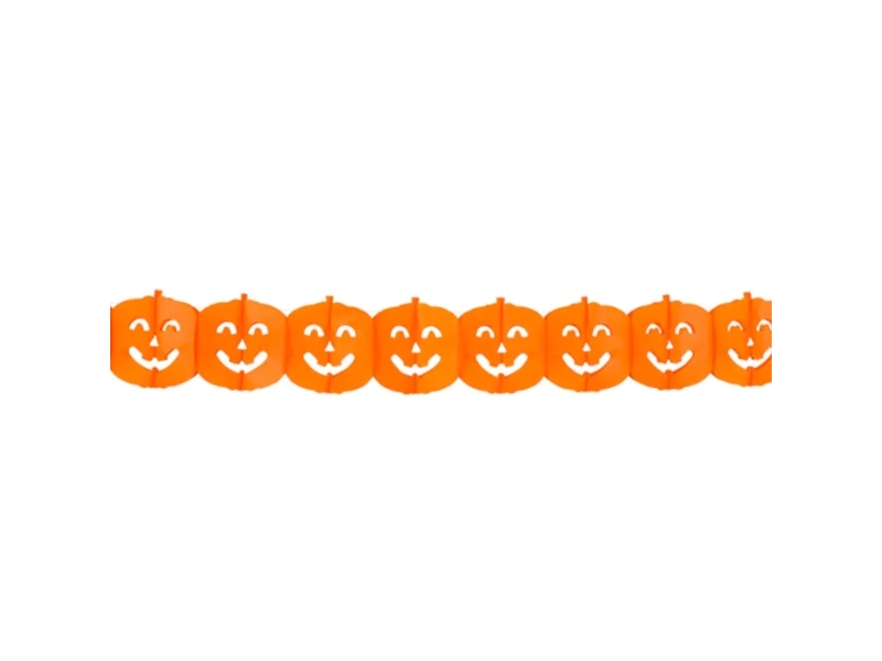 Boland 74564, Girlande, Baumwolle, Papier, Orange, 4000 Mm, 52 G, 210 Mm