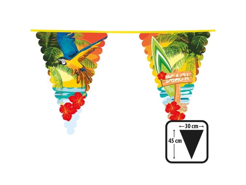 Beach Vimpelguirlande, 6 M