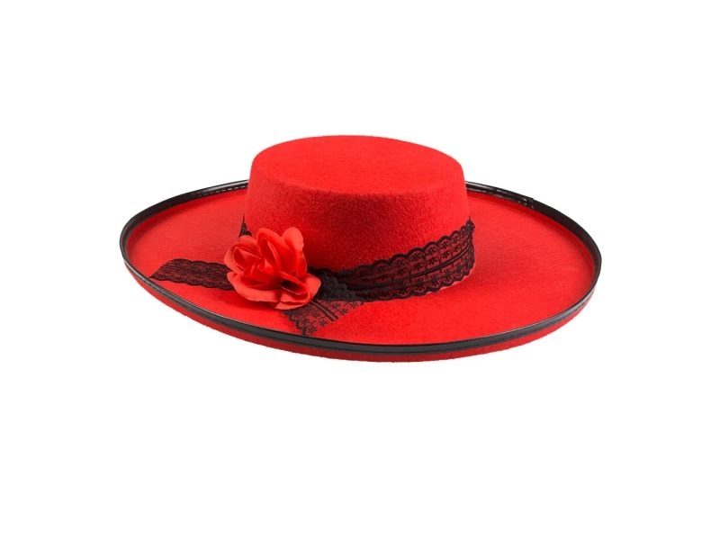 Rød Spansk Hat