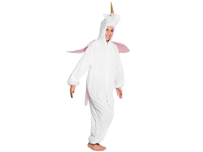 Hvid Enhjørning Kostume