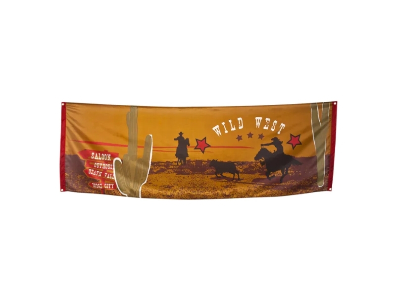 Banner Det Vilde Vesten