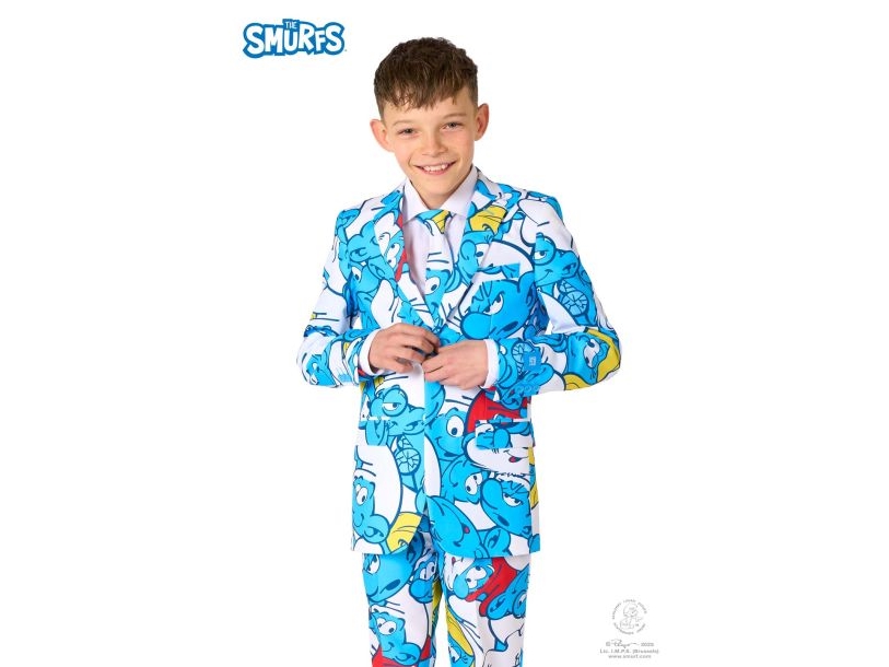 Opposuit Schlümpfe Anzug, Teenager