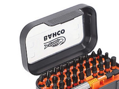 Grąžtas Bahco Smūginių Antgalių Rinkinys Slotted/ Phillips/Pozidriv/Torx