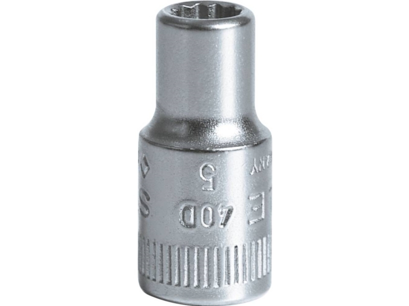 Stahlwille 40 D 5,5 01030055 Dobbelt Sekskant Topnøgleindsats 5.5 Mm 1/4 (6,3 Mm)