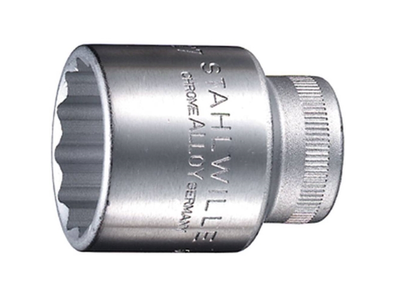 Stahlwille 50 32 03010032 Dobbelt Sekskant Topnøgleindsats 32 Mm 1/2 (12,5 Mm)