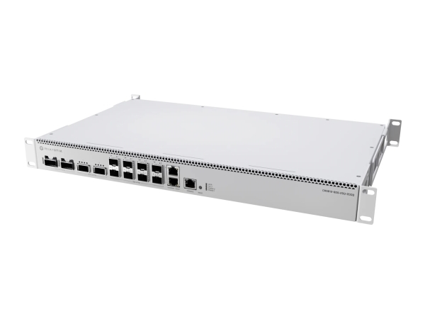 Mikrotik Crs812 Ddq, 10G Ethernet (100/1000/10000), Stativ-Montering