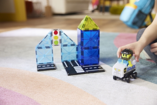 Magna-Tiles Polizeistreife 20 Stück