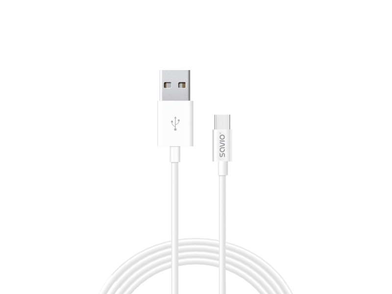 Savio Cl-126, 1 M, Usb C, Usb A, Usb 2.0, 0,48 Gbit/S, Weiß