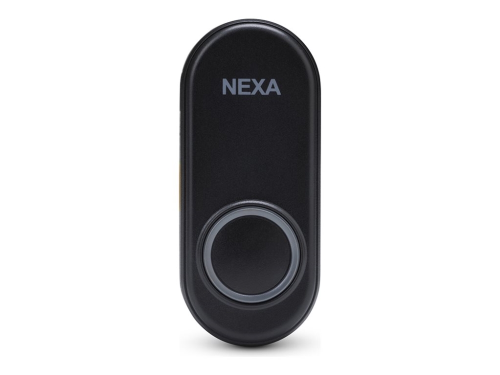 MLT-1925 Dörrklocka tryckknapp Svart