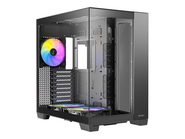 Antec C8 Argb, Full Tower, Pc, Schwarz, Atx, Eatx, Itx, Micro Atx, Glas, Kunststoff, Stahl, Gaming