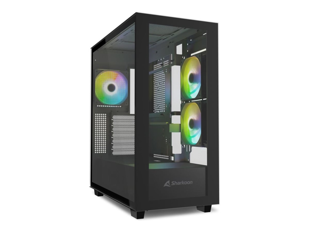 Sharkoon Rebel C60 Argb-Kabinet Sort