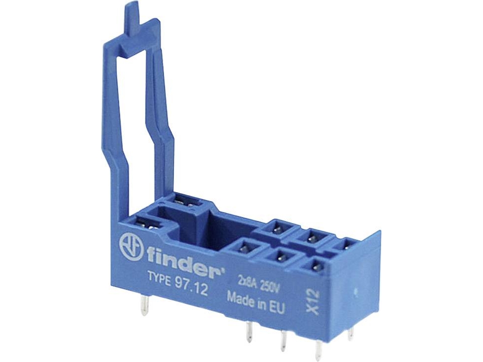 Finder 97.12 Relaissockel Finder 46.52 (L X B X H) 33 X 12,4 X 38,6 Mm 1 Stück