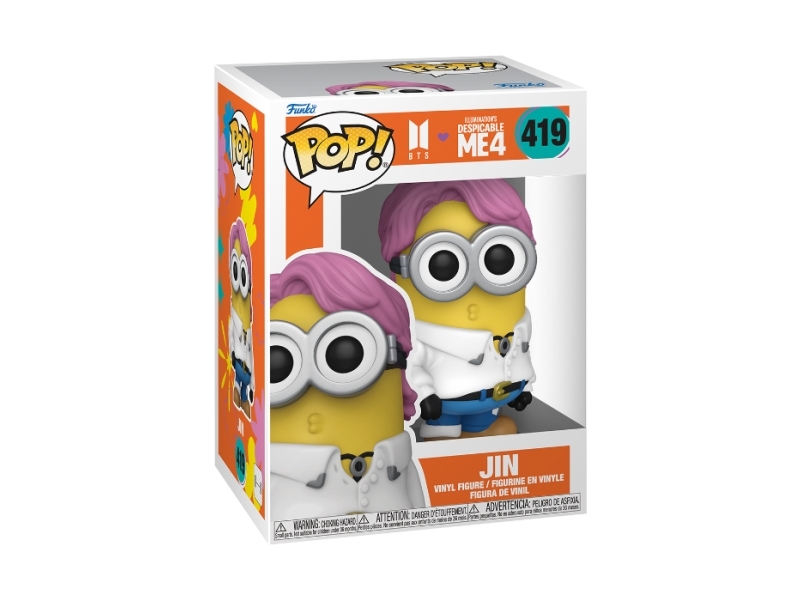 Funko Pop Vinyl Minions Bts Jin