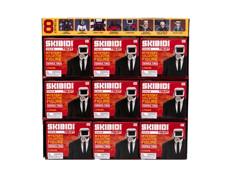 Skibidi Toilet Mystery Figure Collector Series Assorted (1310)